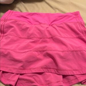 Lululemon sonic pink skirt